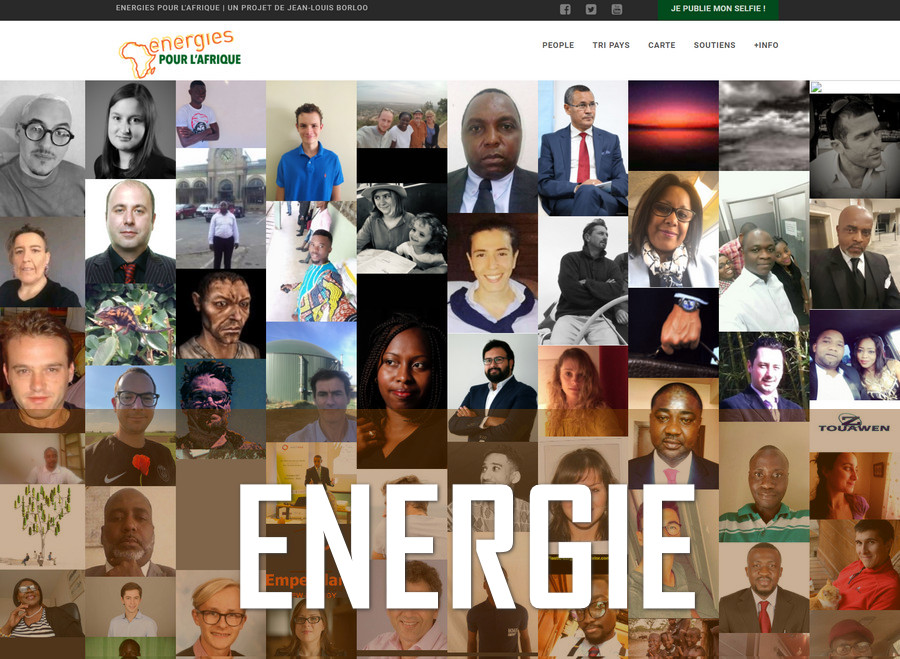 LE MUR DES SELFIES
http://selfies.energiespourlafrique.org/