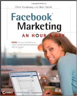Livre FACEBOOK MARKETING: an hour a day, conseillé aux entrepreneurs du digital et startupers par Poptrafic, agence marketing web Paris