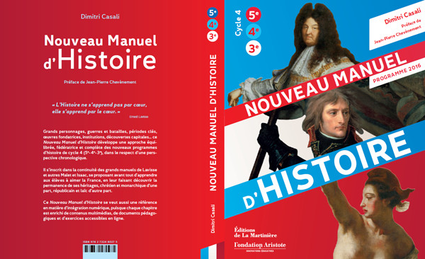 Etude de cas - Le nouveau Manuel d'Histoire de la Fondation Aristote ETUDES DE CAS