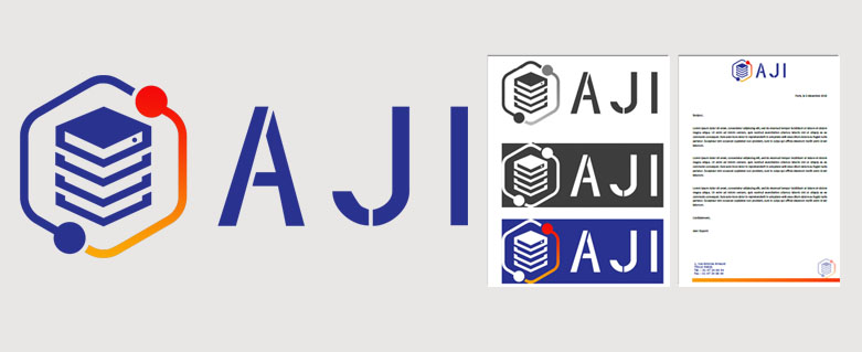 La société informatique AJI confie sa charte graphique à Poptrafic ETUDES DE CAS