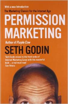 Livre PERMISSION MARKETING, conseillé aux entrepreneurs du digital et startupers par Poptrafic, agence marketing web Paris