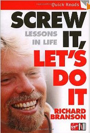 Livre SCREW IT, LET'S DO IT: Lessons in Life, conseillé aux entrepreneurs du digital et startupers par Poptrafic, agence marketing web Paris